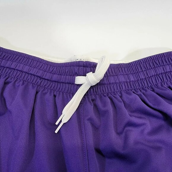 Women's Under Armour Drop Step Reversible Basketball Shorts in Purple UKS526W NW - Picture 2 of 8